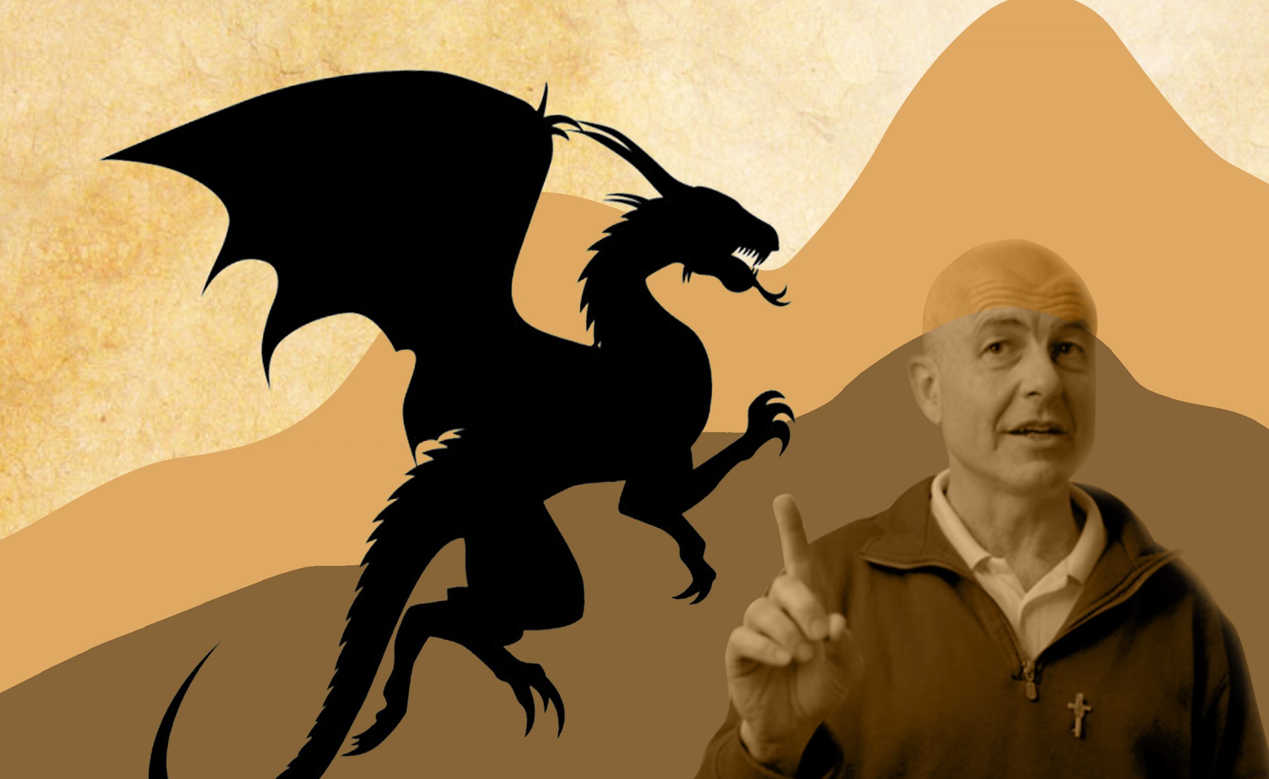 Dragons anger Christianity Tony Schick